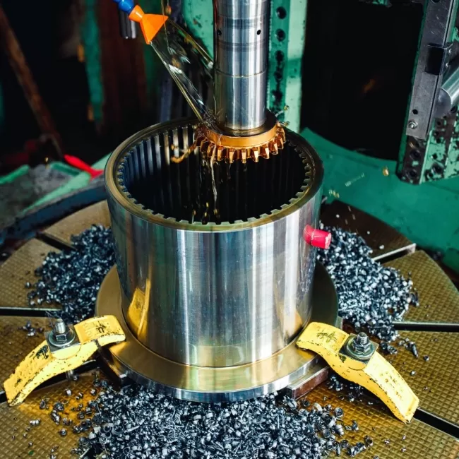 Custom spur gear from True Gear & Spline Ltd.in Cambridge Ontario