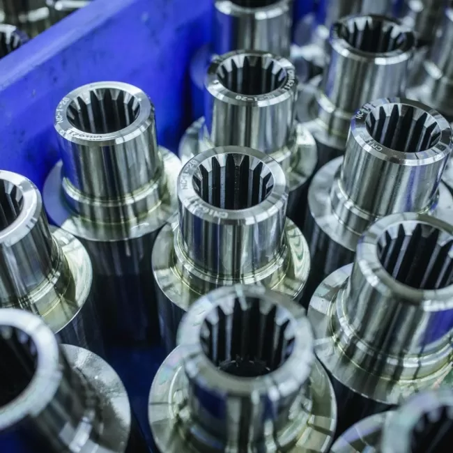 Custom splined shafts from True Gear & Spline Ltd. in Cambridge, ON