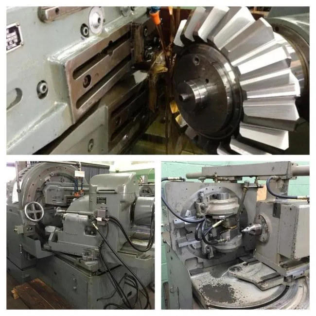 Bevel gears from True Gear & Spline Ltd. in Cambridge, Ontario.